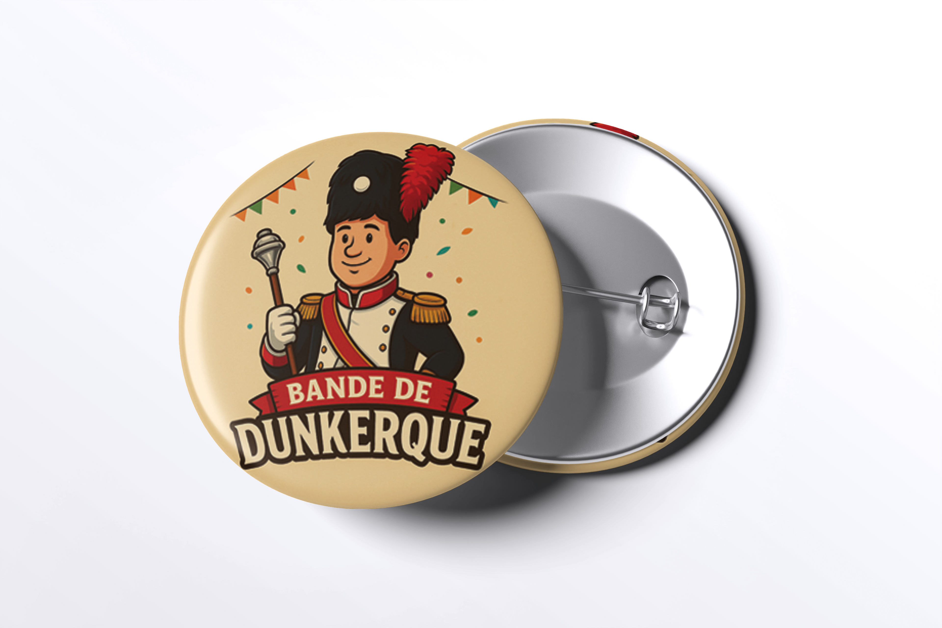 Badge Bande de Dunkerque